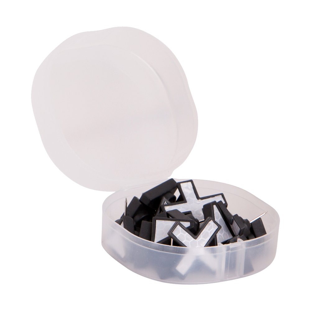 X Marks The Spot Trail Tacks White 20Pk