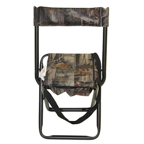 Camo Folding Stool w/Back Rest