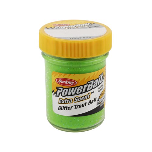 BERKLEY Gliter Scent/flavoredTrout Bait: Spring Green