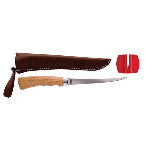 BCFFK-6IN WOOD HANDLE FILLET KNIFE