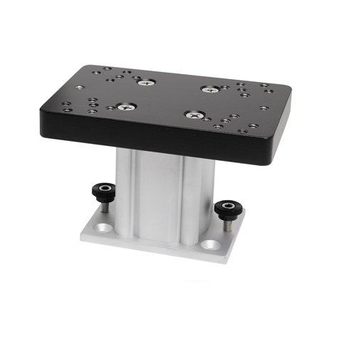 4" Aluminum Fixed Base Pedestal Mount