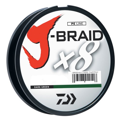 J-Braid 40lb DkGreen 300m