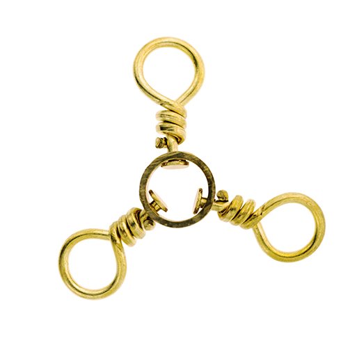 3-way Swivel-4 Brass 01251-004 12pcs