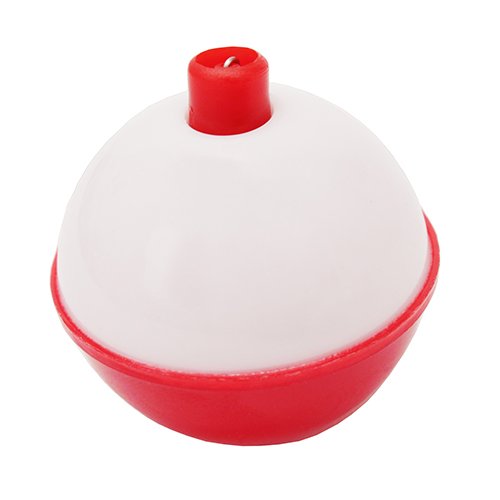 Snap-on Rd Floats 2" Bulk Red/Wht 50pc