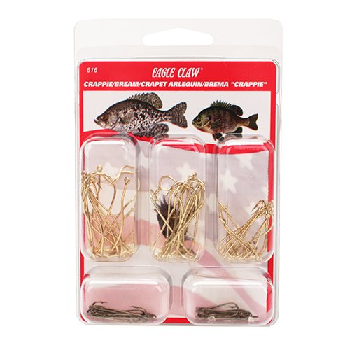 Crappie/Bream Hook Assortment Clam 80pcs