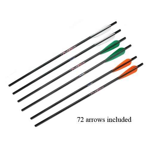 Carbon Arrows Vanes 20"(72 Pack)