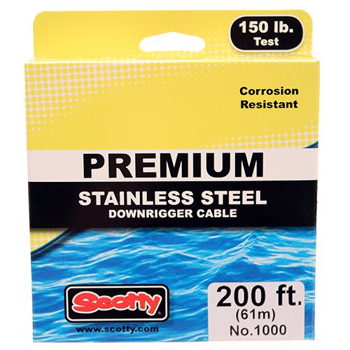 Premium SS Rplcmnt Dwnrgr Cbl200ft spool