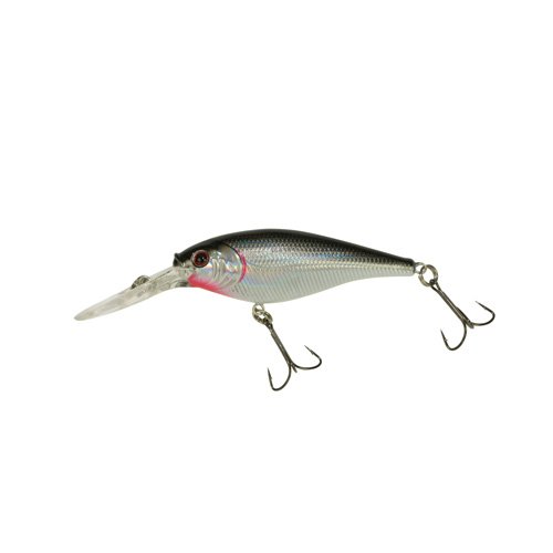 FFSH5M-BSV FLCKR SHAD MED 5CM BLACK SLVR