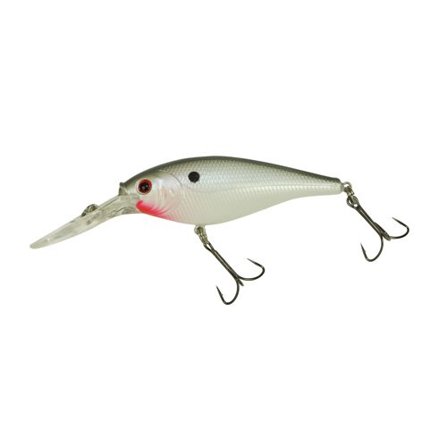 FFSH7M-PW FLCKR SHAD MED 7CM PEARL WHITE