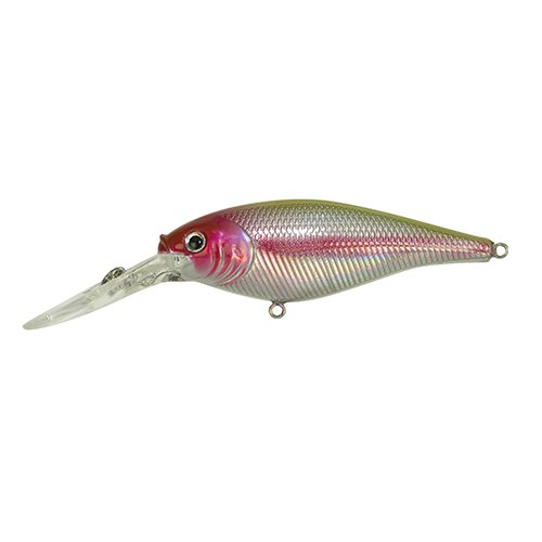 FFSH4M-CCL FLCKR SHAD MED 4CM CHRM CLWN