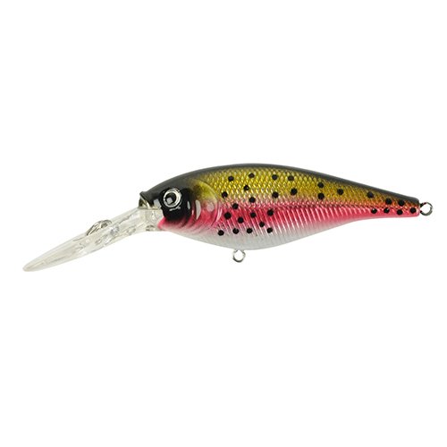FFSH4M-RBT FLCKR SHAD MED 4CM RNBW TRT