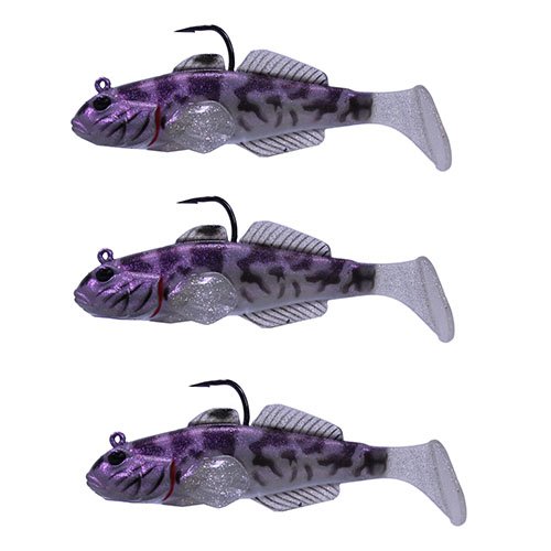Goby soft plsticMed sinkviolet/smoke3/0