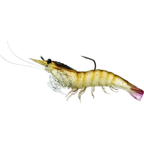 Rigged Shrimp Soft PlasticBrn shrimp2/0