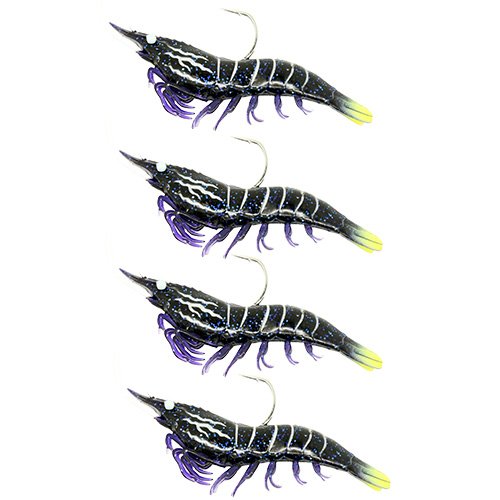 Shrimp4"pre-riggedspSSBLK tiger2/0