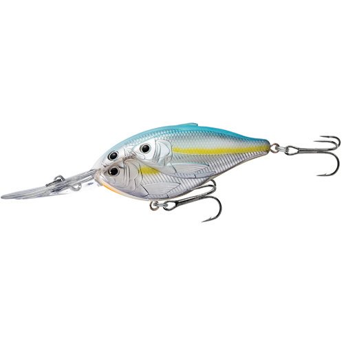 Threadfin Shad CBDDMtl Pearl/Blu shad#1