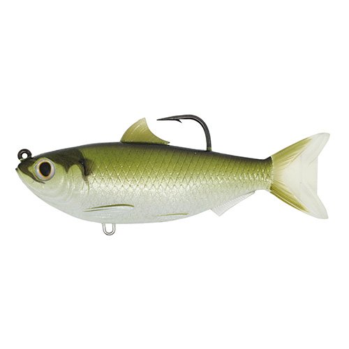 Threadfin Shad3 1/2"SBMDGRN/BRNZ4/0
